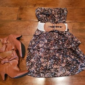 Papaya brand ruffled dress